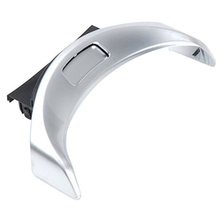 Kartámasz tárolódoboz, ezüst, 22,5x7,2x1,4cm, Mercedes Benz C GLC osztály W205 W253 2015-2021 modellekhez