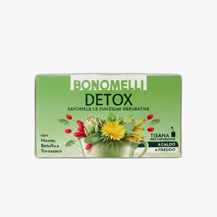 Ceai Detox infuzie din plante, Bonomelli