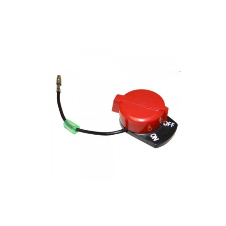 Buton rotativ ON/OFF pentru motopompa, cu cablu de conexiune