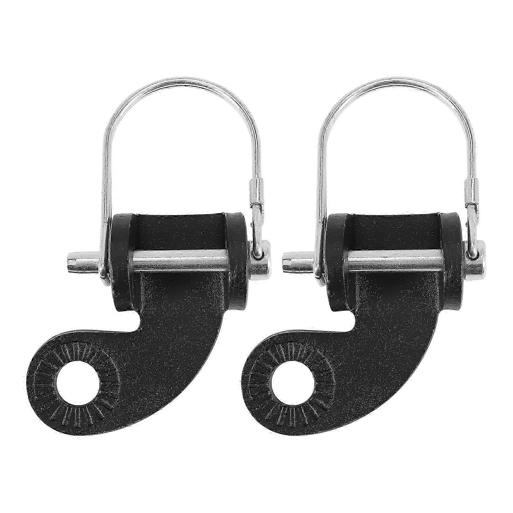 プリン　F-02J Cuplaj remorca bicicleta 12mm, set 2 buc, negru, fier - eMAG.ro