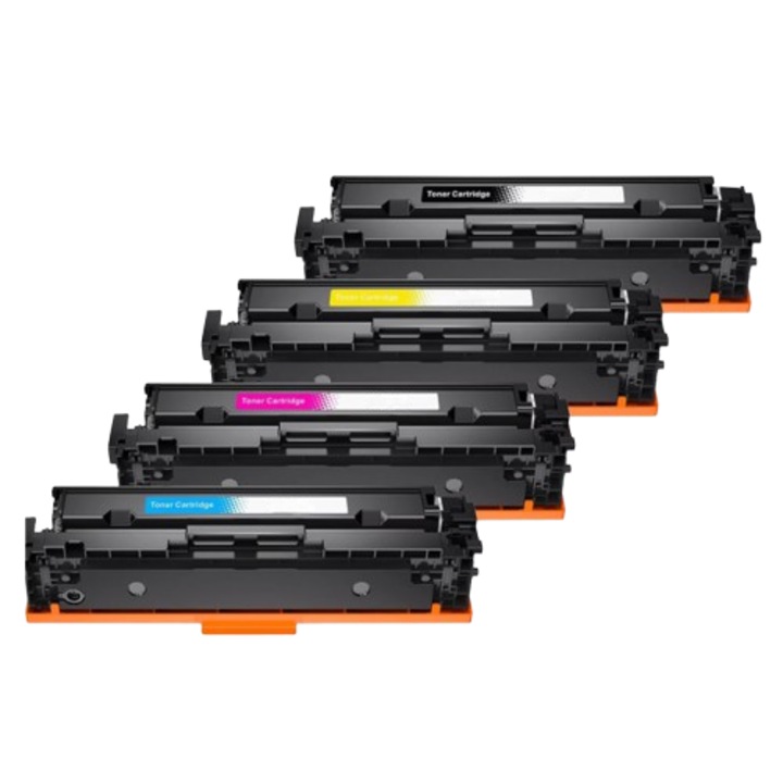 Комплект 4 тонер касети EuroPrint, съвместими с HP W2190X W2191X W2192X W2193X 219X, с чип нова версия, 10700 страници, черен циан магента жълт, за HP Laserjet Pro 3202DN, DNG, DW, MFP 3302FDN, FDNG, FDW, FDWG, SDW