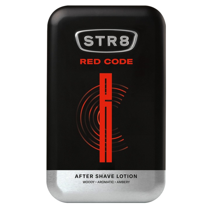 Borotválkozás utáni arcszesz, Red Code, 100 ml, STR8, limitált kiadás, exkluzív design, minőségi garancia, tartós