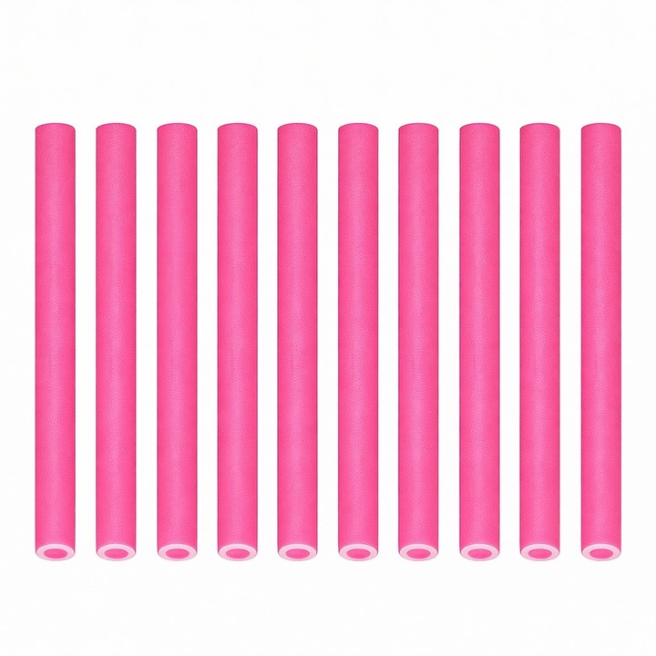 Set 10 baghete fluorescente pentru cluburi, spectacole si aniversari, 47 cm, roz