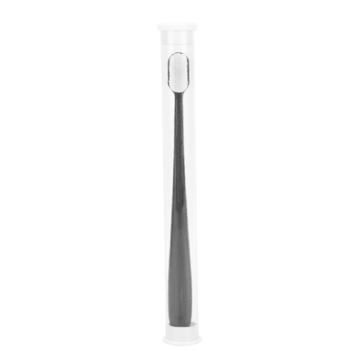 Fogkefe, ergonomikus kialakítás, könnyű, érzékeny fogakra, nejlon, fehér