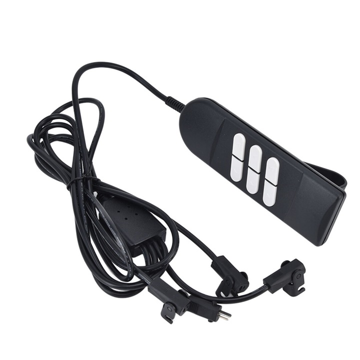 Telecomanda universala pentru canapea, 6 butoane, control sensibil, negru
