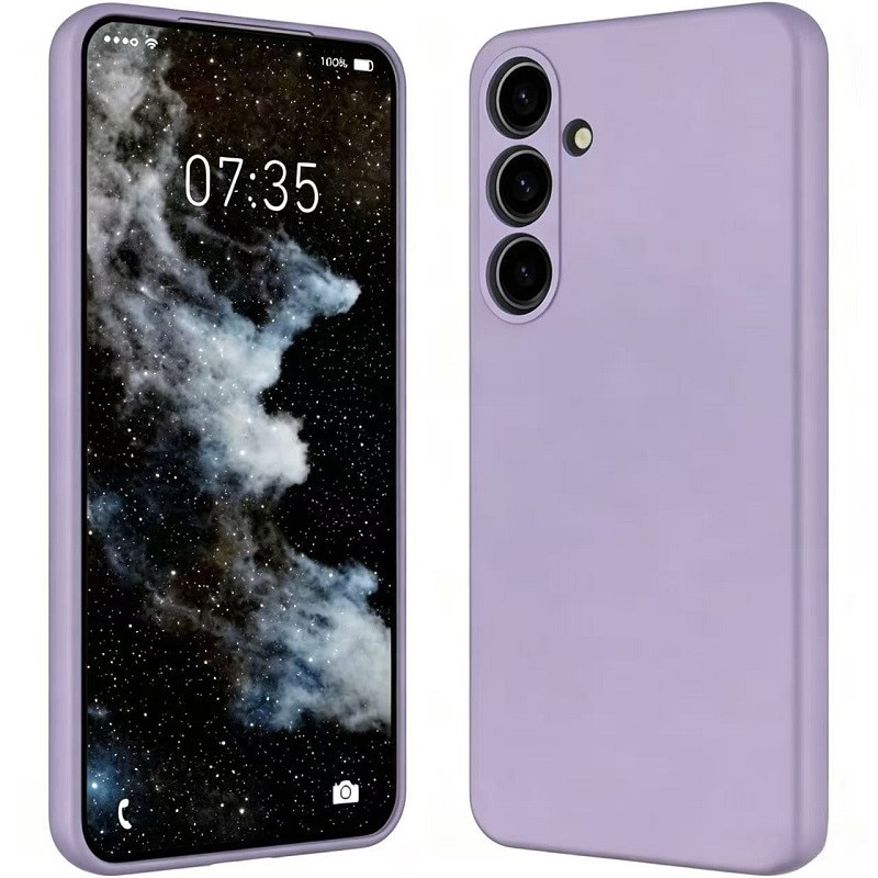 Husa pentru Samsung Galaxy A57 OEMG® Silicon case, protectie militara, interior din microfibra-Violet Deschis