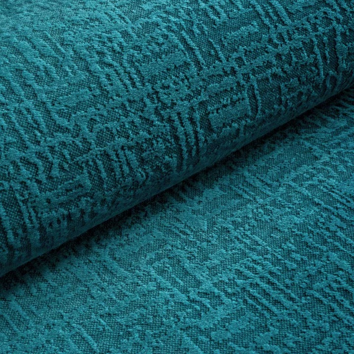 Material tapiterie rezistent la tigari, Stofa tapiterie canapele VELVETTO, Catifea Turcoaz, Latime 145 cm, la metru, TUSI LEATHER