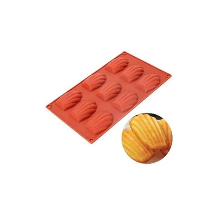 Tavi copt szilikon 9 üreges tapadásmentes hőálló többszínű