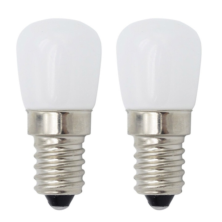 Bec LED E14 3W hideg fehér 6000K hűtőszekrényhez