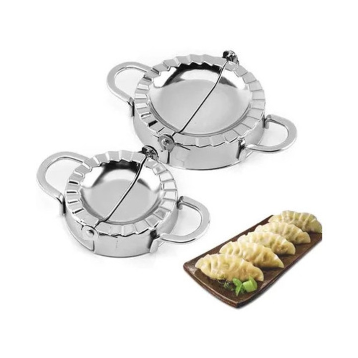 Set 2 forme chiftele, inox, 11x8.5cm