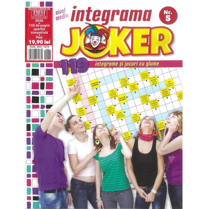 Integrama Joker 5, nivel mediu - Publicatiile Flacara