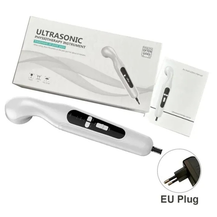 Ultrahangos masszázskészülék, izomstimuláció, testfájdalmak, EU dugó