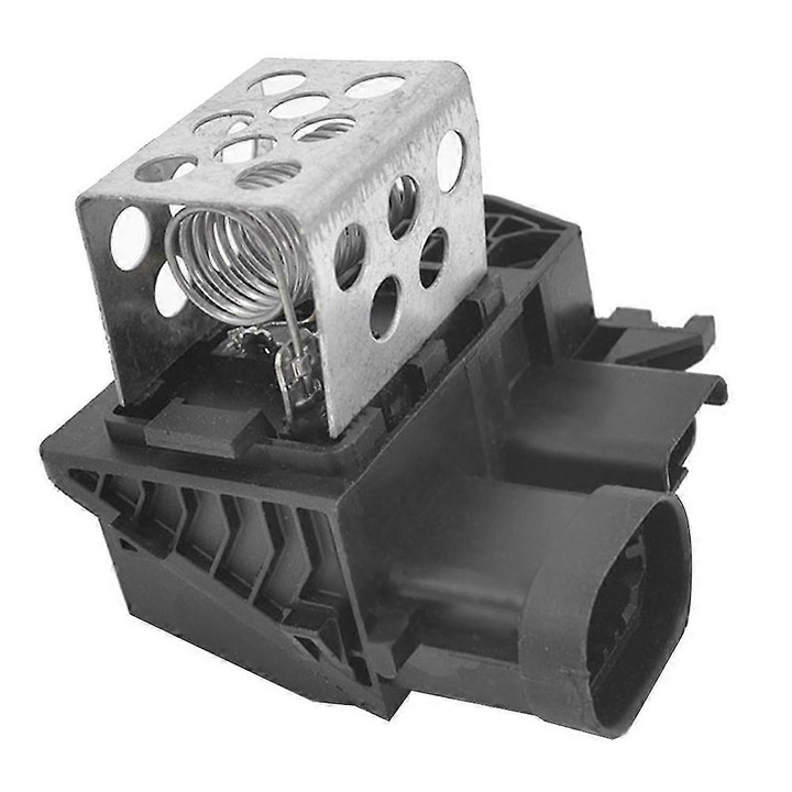 Rezistor releu motor ventilator radiator negru plastic