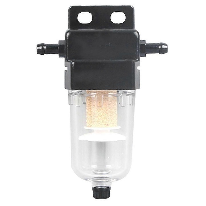 Filtru combustibil separator apa, plastic, negru, 6mm