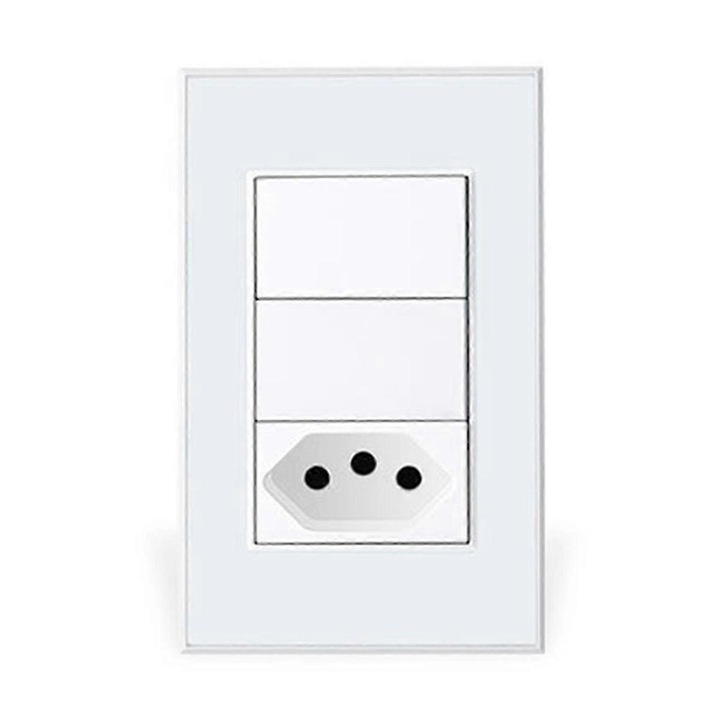 Интелигентен контакт, Zigbee, гласов контрол, бял, 10A