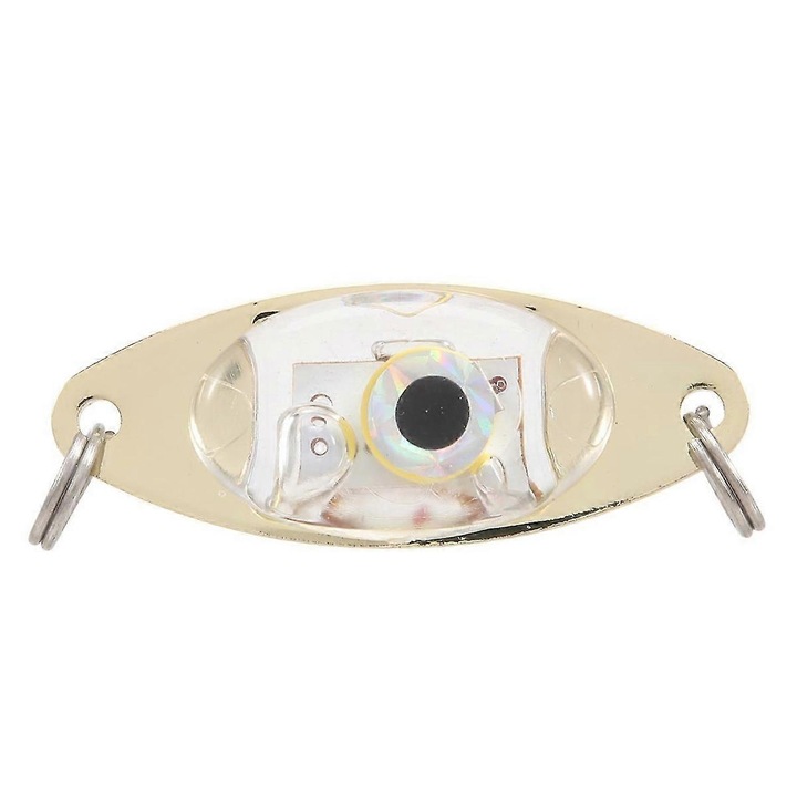 10 db LED mélytengeri horgászcsali készlet, többszínű, 10x3cm