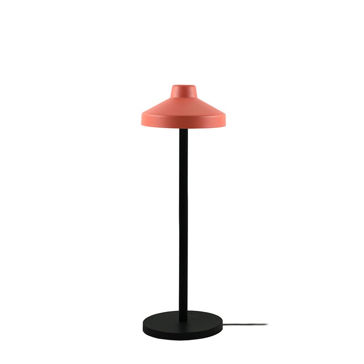 Lampa podea teracota mata 126x34cm, otel, 1 sursa E27