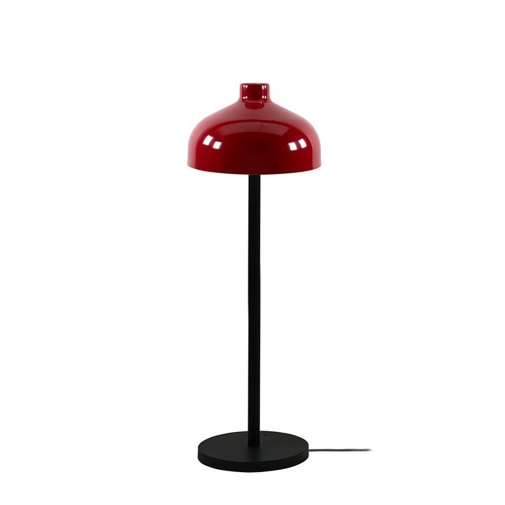 Lampa podea metalica rosie 130x33cm