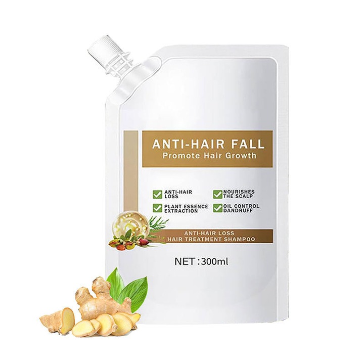 Sampon anti cadere par 300ml, hranitor, hidratant, pentru femei, toate tipurile de par