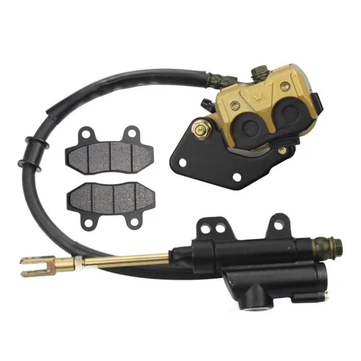 Kit frana spate ATV 50-125cc, disc 45x40x48mm, placute 77.5x42x40mm, complet