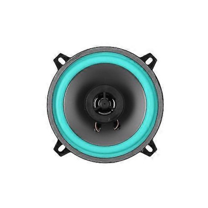 Boxa auto universala 5 inch, HiFi coaxial, 12V, 100W, negru