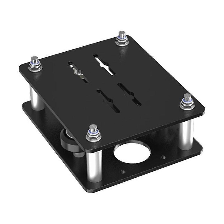 Kit ax X pentru gravare laser, aluminiu, negru, 2040 V-slot, set