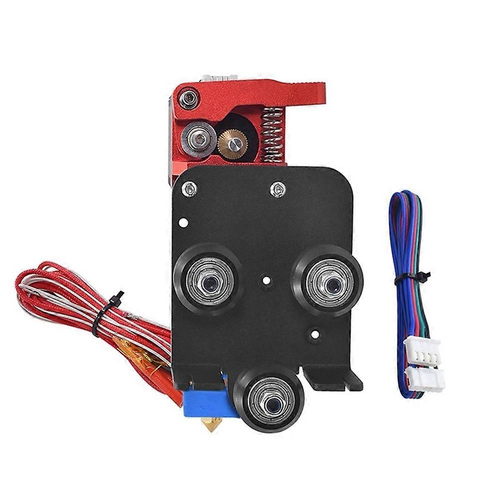 Kit extruder direct drive 3D, 12V, 0.4mm, aluminiu, universal, 1.75mm filament