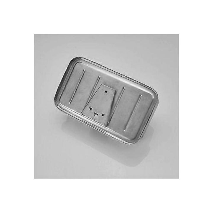 Dozator sapun lichid, hidraulic, reincarcabil, alb, 7x20cm