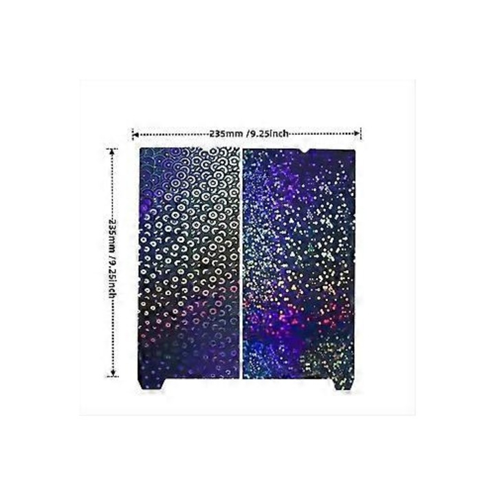 Гъвкава метална плоча за 3D печат 235x235mm многоцветна