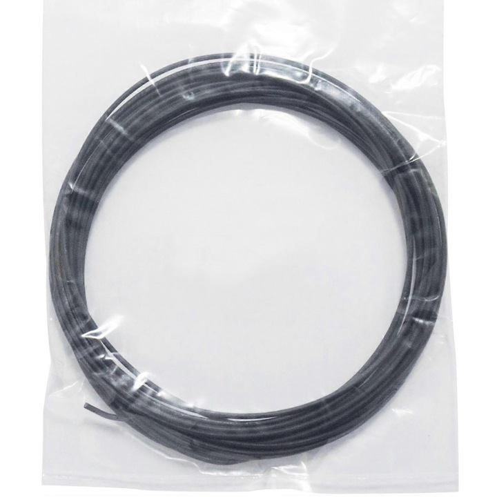 PCL szál 1.75mm fekete 5mx1.75mm 3D nyomtatóhoz