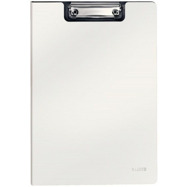Mapa cu clema Leitz Solid A4 alba