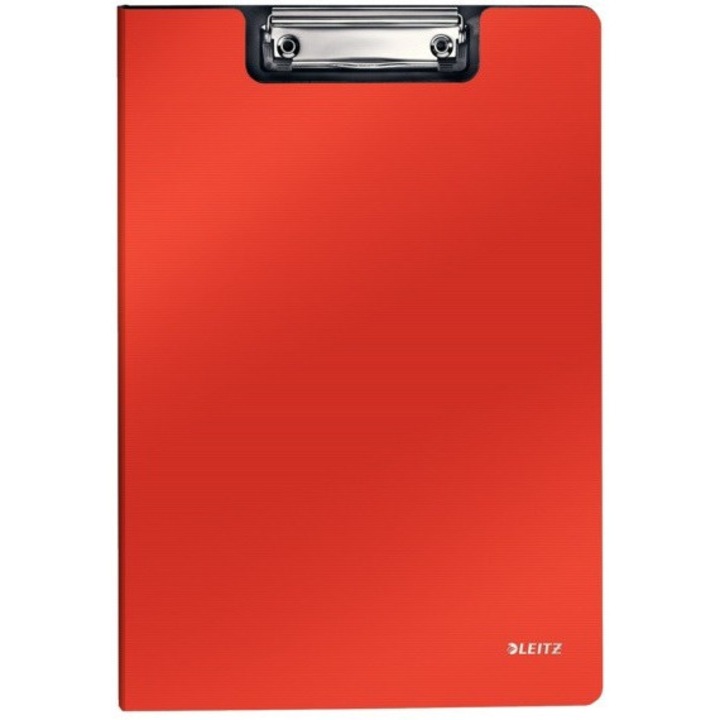 Mapa cu clema Leitz Solid A4 rosie