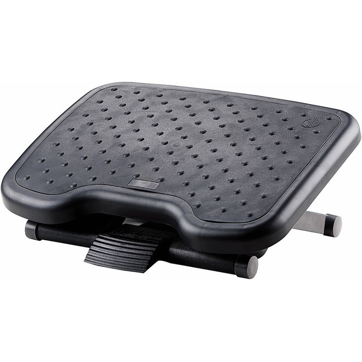 Suport picioare Q-Connect 46x34cm negru