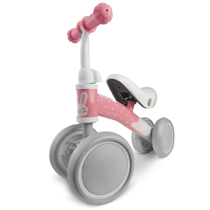 Bicicleta echilibru Nukido NK-600 metalica usoara albastru 48x40x21cm