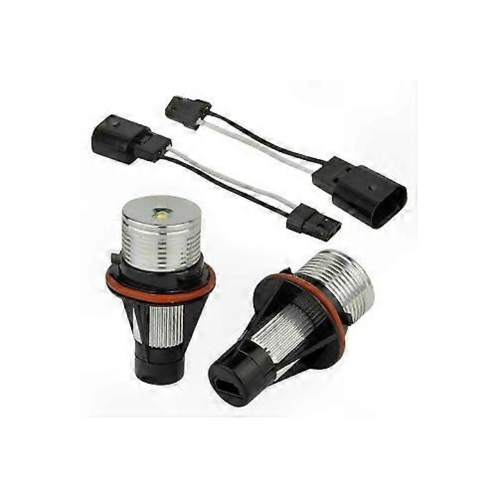 LED крушки Angel Eye 8000K HID ксенон, комплект