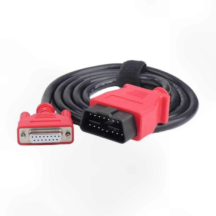 Cablu testare auto 15 pini OBD2, PVC, 8x15cm