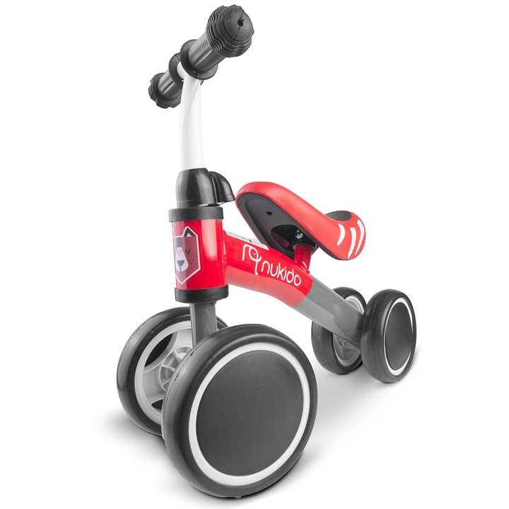 Bicicleta echilibru Nukido NK-600 metalica usoara albastru 48x40x21cm