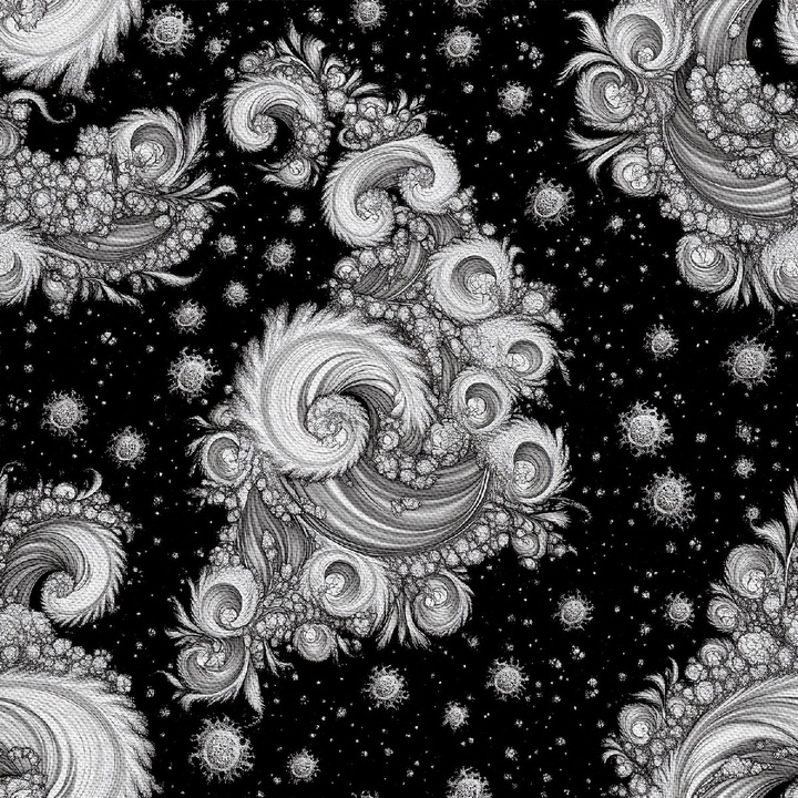 Oxford textil anyag, poliészter, vízálló, fekete-fehér, 155x100cm