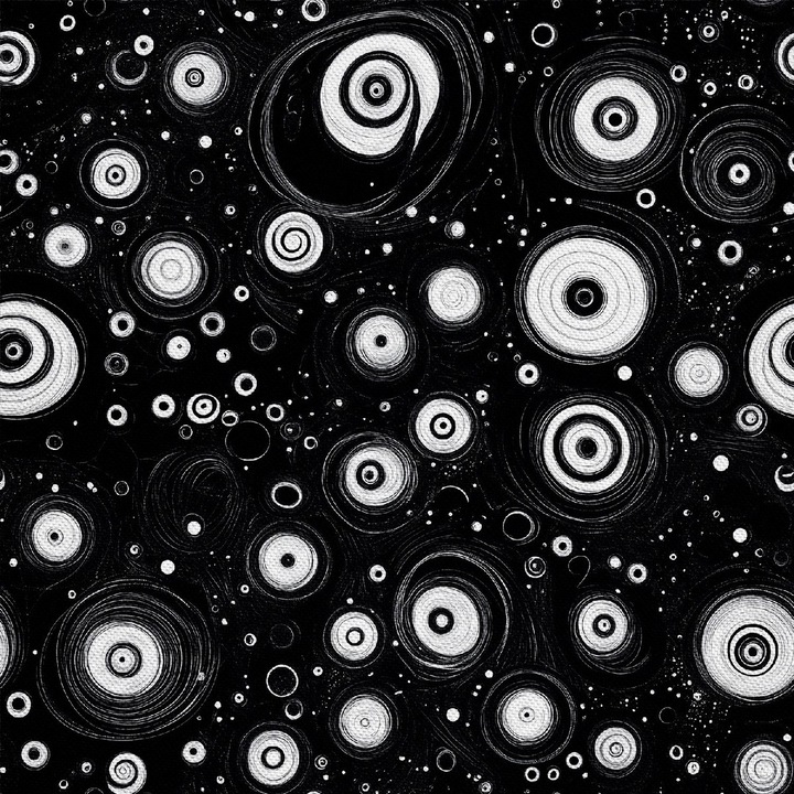 Oxford dekorációs anyag, poliészter, vízálló, fekete-fehér, 155x100cm