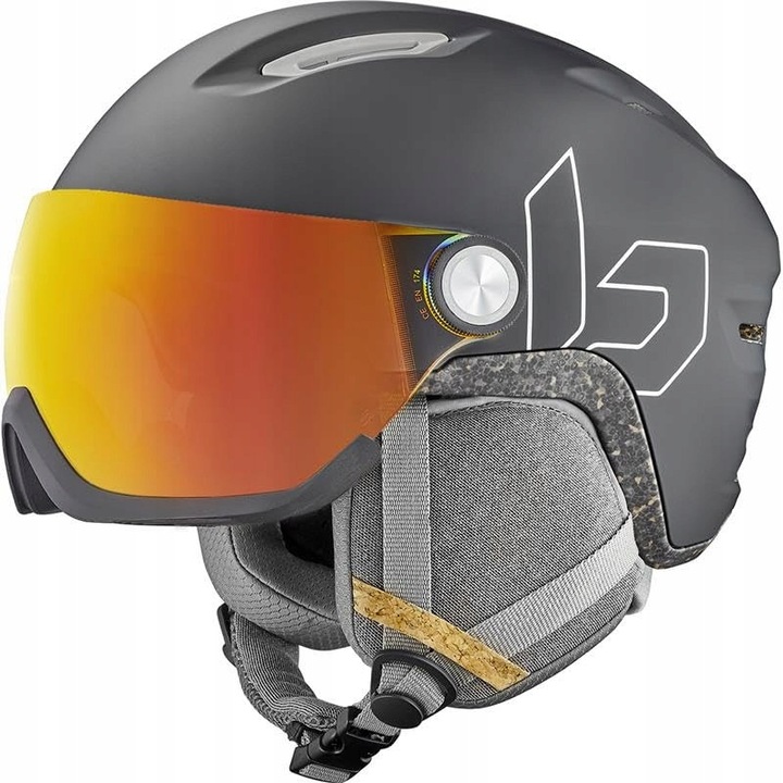 Bolle Eco V-Atlas fotokromatikus fekete snowboard sisak M 55-59cm