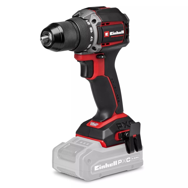 Masina de gaurit (Bormasina) fara fir Einhell Professional TP-CD 18/70-C Li BL - Solo Power X-Change, 18 V, motor fara perii, 70 Nm, mandrina de 13 mm, 2 viteze, anti-recul, livrat fara baterie
