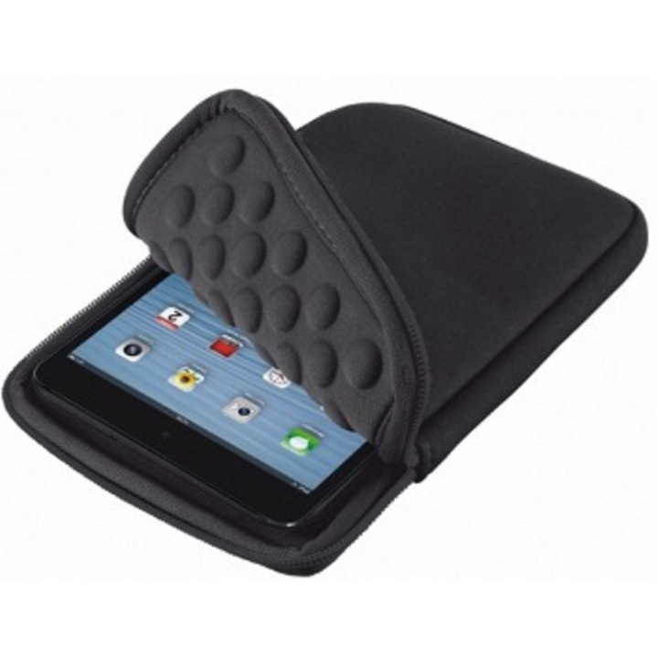 Husa Tableta 7.9 Inch, Compatibila Cu iPad Mini, Neagra, Cu Protectie Antisoc