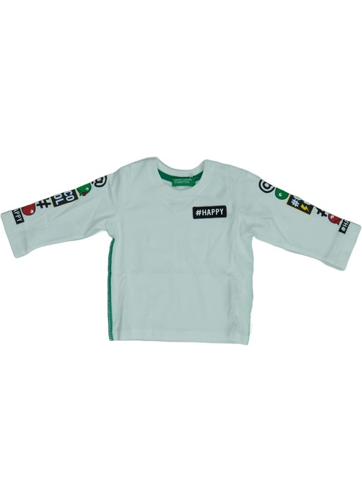 Benetton feher bluz fiuknak, Fehér