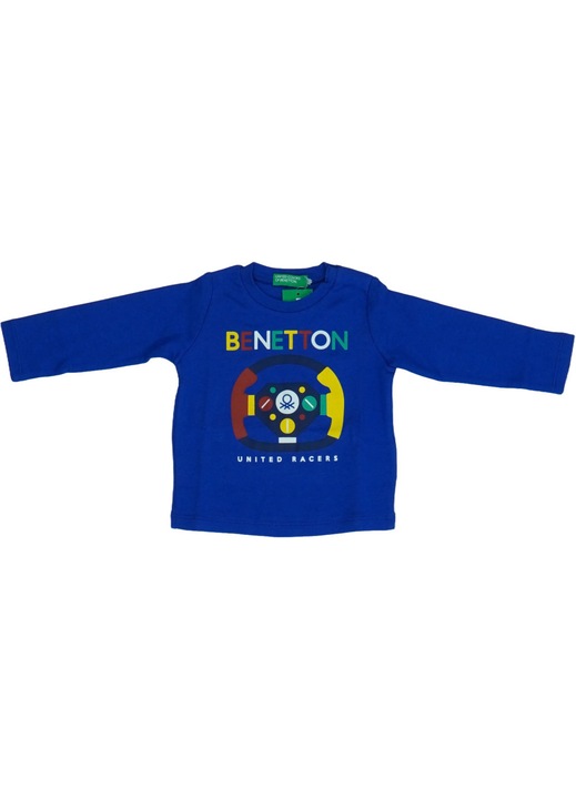 Benetton kek bluz fiuknak, Kék