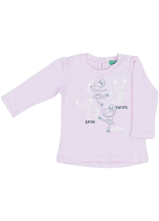 Benetton, Hosszu ujju lany bluz, Rozsaszin, Rózsaszín