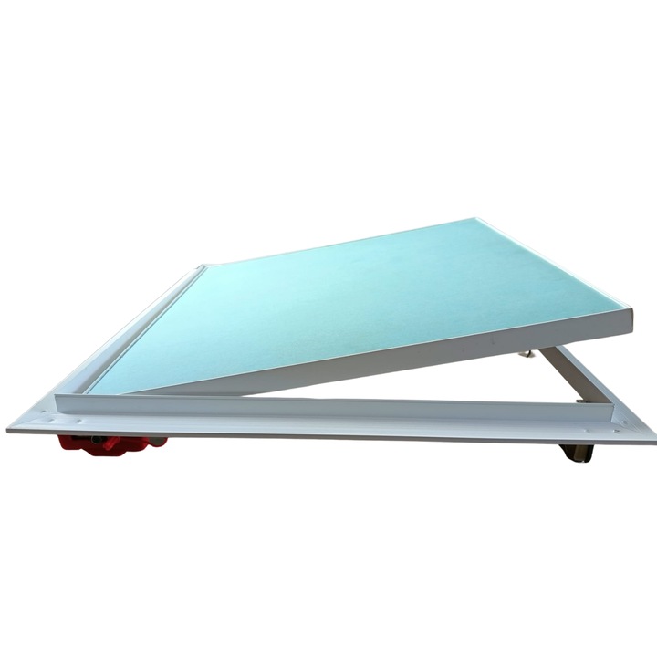 Usa Vizitare Gips-Carton din Aluminiu, 400x400mm Placa 12.5 mm, Deschidere Push/Click