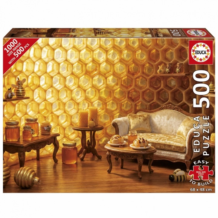 Пъзел, Educa, Меден дом PLUS, 500 части