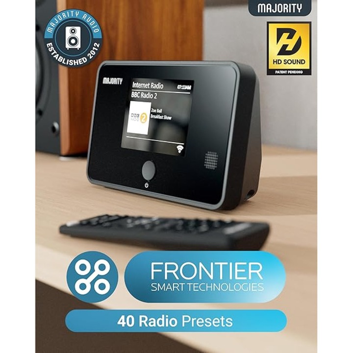 MAJORITY radio cu internet WLAN DAB+ cu adaptor Bluetooth, streamer ...