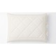 Perna Confort Merino Lanaflex ortopedica ajustabila din Lana, cu Husa Matlasata din Bumbac Organic, 40x60 cm, fermitate Medie