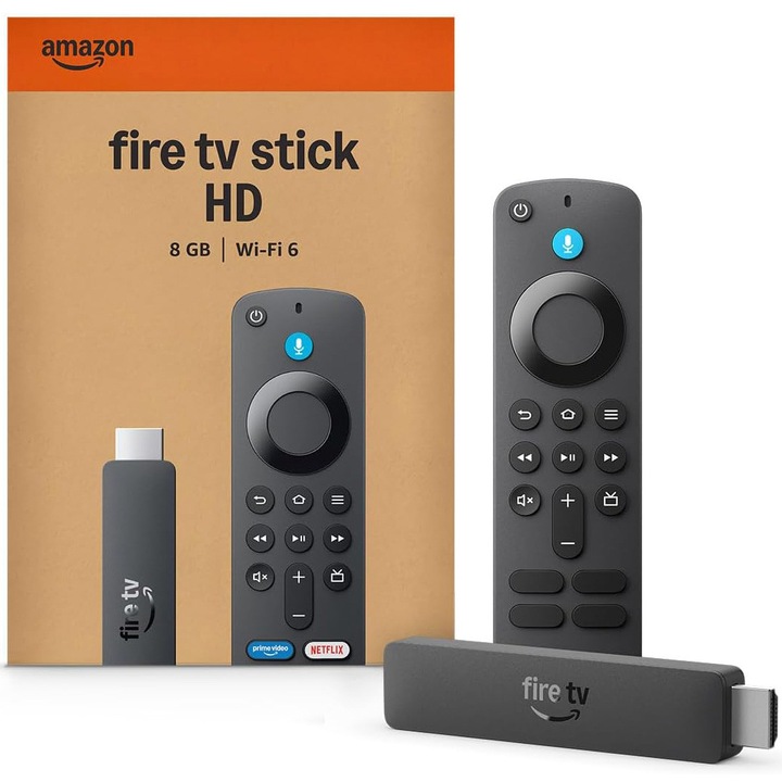 Mediaplayer Amazon Fire TV stick HD, negru